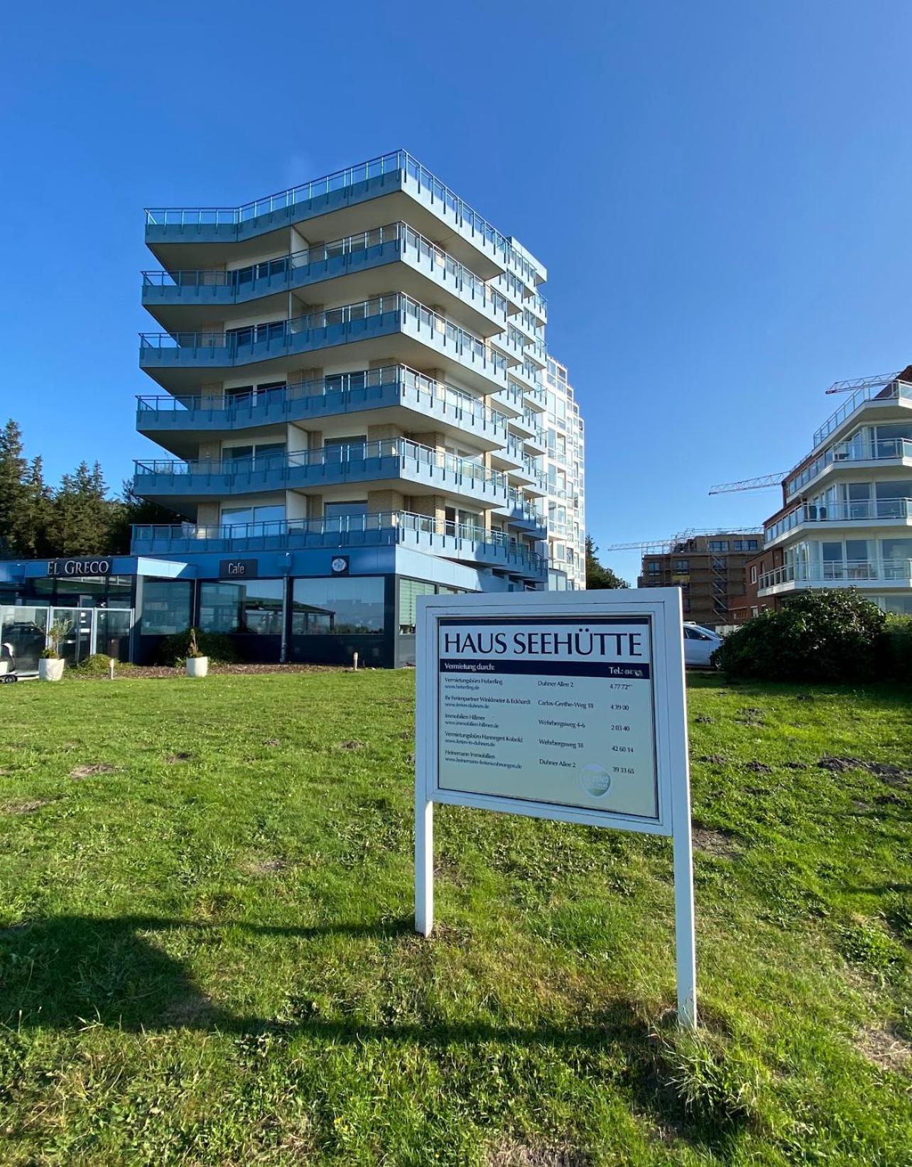 Traumhafte Ferienwohnung - Direkter Meerblick - 50M Zum Strand In Cuxhaven Duhnen In 1A Lage Im Haus Seehuette Exterior photo